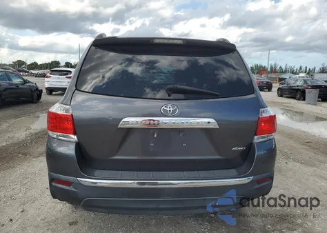 2012 Toyota Highlander Limited z USA, uszkodzony, nr VIN 5TDDK3EHXCS106355